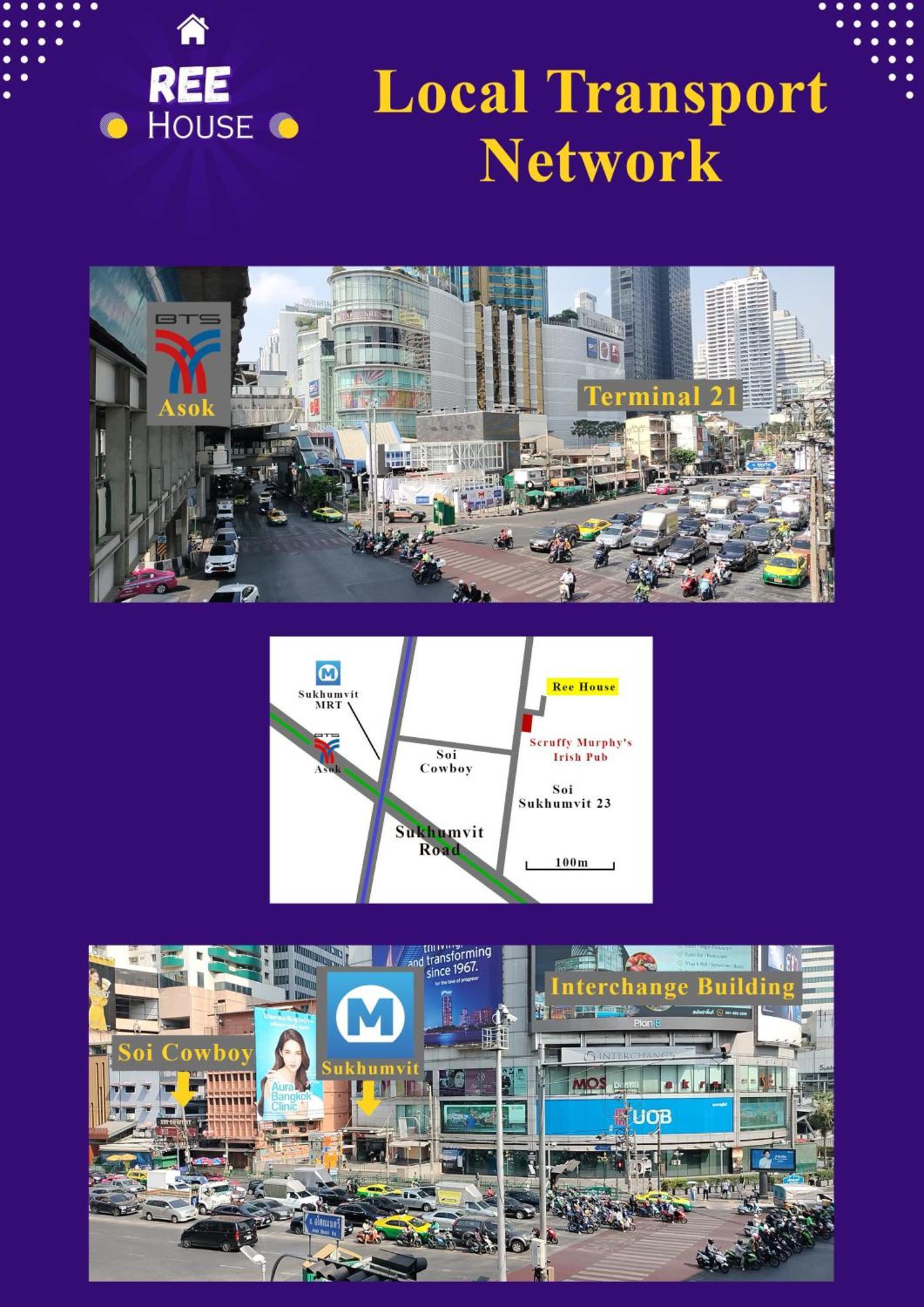 Reehouse@Soi Cowboy/Asoke Bts Bangkok Exterior foto